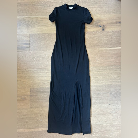 Popular21 Black Maxi Dress - Picture 2 of 3